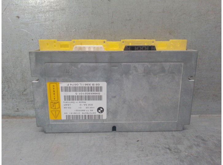 Recambio de centralita airbag para bmw 7 (e65, e66, e67) 730 d referencia OEM IAM 65776933021 LEAR SI6933021015