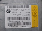 Recambio de centralita airbag para bmw 7 (e65, e66, e67) 730 d referencia OEM IAM 65776933021 LEAR SI6933021015