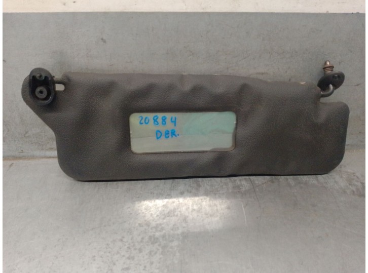 Recambio de parasol derecho para ford orion ii (aff) 1.6 d referencia OEM IAM RR101 
