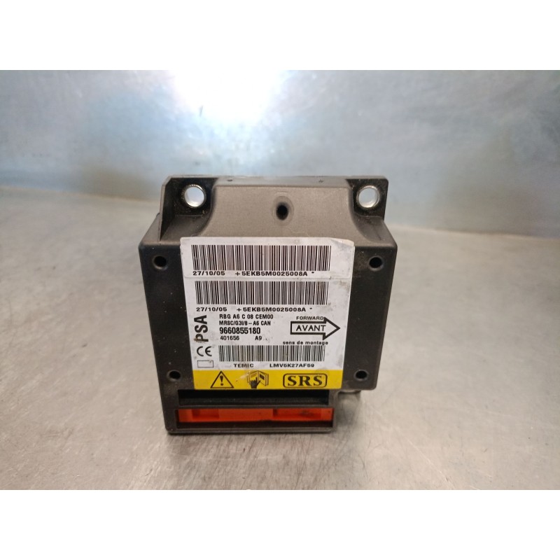 Recambio de centralita airbag para citroën c2 (jm_) 1.4 hdi referencia OEM IAM 9660855180  LMV5K27AF59 TEMIC