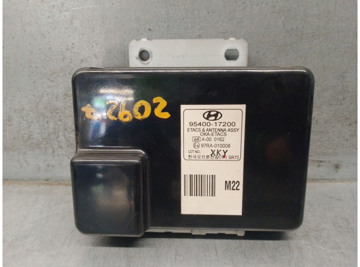 Replacement immobilizer control unit for Hyundai Matrix (FC) 1.6 OEM IAM reference 9540017200 ETACS 97RA010008