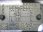 Recambio de panel frontal para fiat punto berlina (188) 1.9 diesel eco referencia OEM IAM DE CHAPA CON CERRADURA Y CLAXON