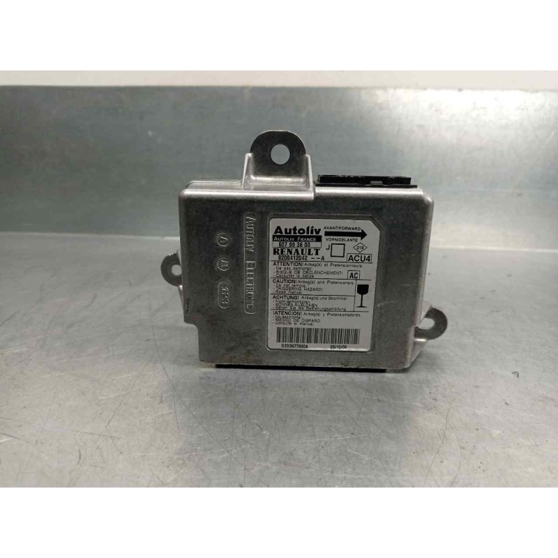 Recambio de centralita airbag para renault scenic ii 1.5 dci diesel referencia OEM IAM 8200412042A 607993600 AUTOLIV