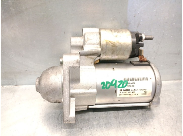 Recambio de motor arranque para ford ka (ru8) 1.2 referencia OEM IAM 51916169A152 1881471 0001170403 BOSCH