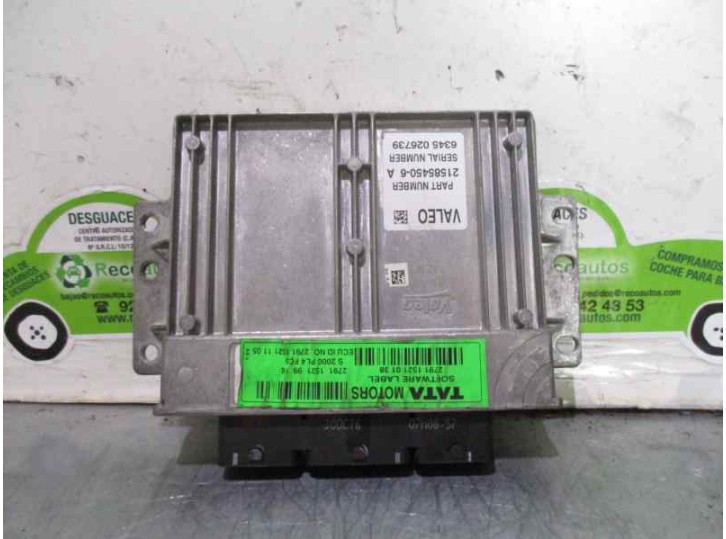 Recambio de centralita motor uce para tata indica 1.4 referencia OEM IAM 279115210138 215854506A VALEO
