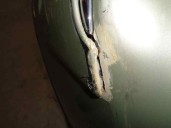 Recambio de paragolpes delantero para renault vel satis (bj0) 3.0 v6 dci turbodiesel cat referencia OEM IAM VERDE CLARO 