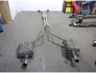 Recambio de tubo escape trasero para cadillac srx 3.6 referencia OEM IAM 15290901 GM 01142 GM 02010