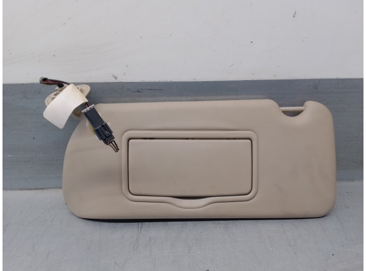 Recambio de parasol izquierdo para cadillac srx 3.6 referencia OEM IAM 10379015 