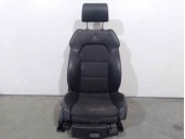 Replacement front right seat for Audi A6 C6 (4F2) 3.0 TDI Quattro OEM IAM reference 4F0881405AJ BLACK LEATHER AND FABRIC 4 