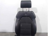 Replacement front right seat for Audi A6 C6 (4F2) 3.0 TDI Quattro OEM IAM reference 4F0881405AJ BLACK LEATHER AND FABRIC 4 