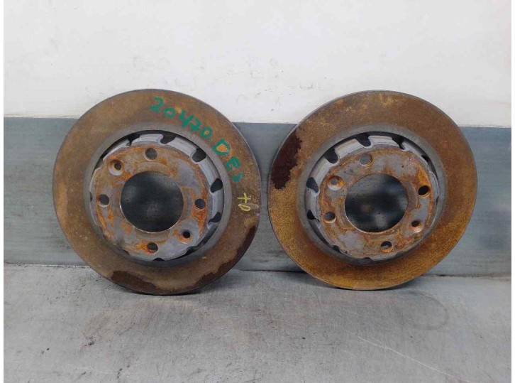 Recambio de disco freno trasero para ds ds 3 / ds 3 crossback (ur_, uc_, uj_) 1.2 puretech 130 referencia OEM IAM 1643574180 