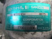 Recambio de compresor aire acondicionado para renault laguna (b56) 1.6 referencia OEM IAM 7700111036 8075 SANDEN