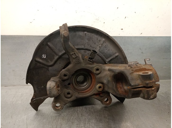 Recambio de mangueta delantera izquierda para volkswagen touran (1t1, 1t2) 2.0 tdi 16v referencia OEM IAM 1K0407255AA 1K0407255A