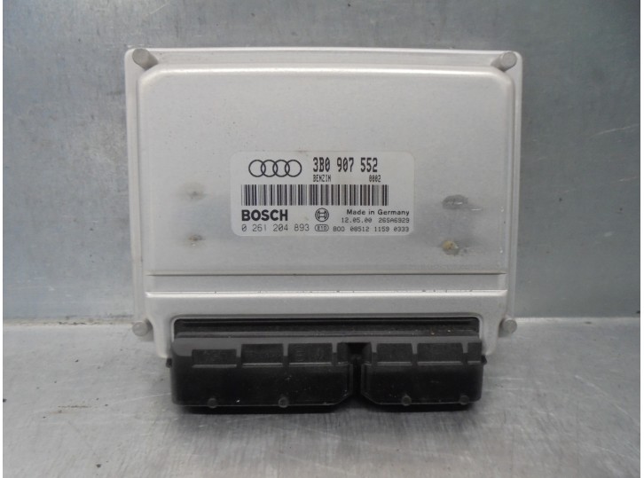 Recambio de centralita motor uce para audi a6 berlina (4b2) 2.4 v6 30v referencia OEM IAM 3B0907552 0261204893 BOSCH