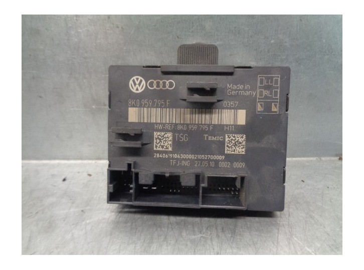 Recambio de centralita cierre para audi q5 (8r) 2.0 tdi (125kw) referencia OEM IAM 8K0959795F 