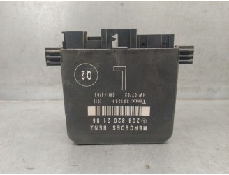 Recambio de centralita cierre para mercedes-benz clase c (w203) c 220 cdi (203.006) referencia OEM IAM 2038202185  TEMIC 351369