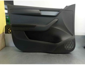 Recambio de guarnecido puerta delantera izquierda para skoda fabia 1.2 tsi referencia OEM IAM 6V1867013K 5 PUERTAS