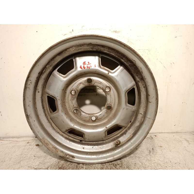 Recambio de llanta para ssangyong musso 2.9 turbodiesel cat referencia OEM IAM 4173005200 R15X7JJ HIERRO