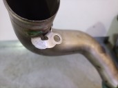 Replacement turbo pipe for Mercedes-Benz E-Class (W212) saloon 4.7 V8 CGI CAT OEM IAM reference A2780940797 