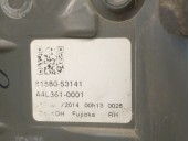 Replacement rear tailgate light right for Lexus IS 2.5 16V CAT (hybrid) OEM IAM reference 8158053141 8158153141 LED - 5 DOOR