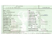 opel zafira a del año 2001