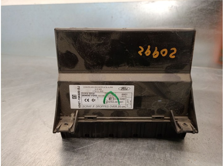 Recambio de centralita cierre para ford fiesta v (jh_, jd_) 1.4 tdci referencia OEM IAM 6S6T15K600BJ 6S6T15K600BJ 