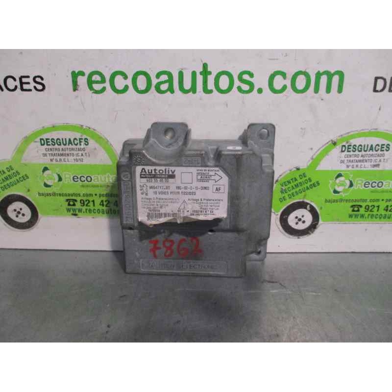 Recambio de centralita airbag para peugeot 407 2.2 referencia OEM IAM 9654717280 603554600 AUTOLIV