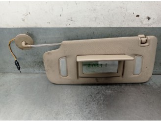 Recambio de parasol izquierdo para saab 9-5 (ys3g) 2.0 tid referencia OEM IAM 13309197 13309197 2 PINES - CON LUZ INTERIOR