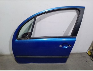Replacement front left door for Citroën C3 I (FC_, FN_) 1.4 i OEM IAM reference 9002V1 