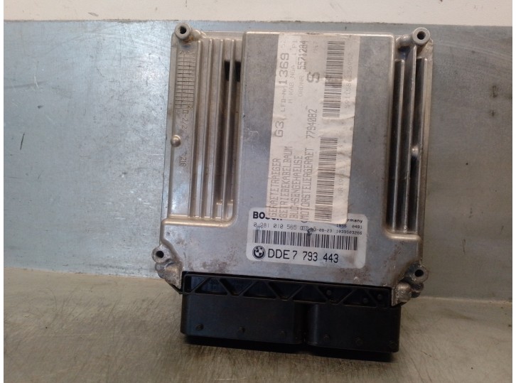 Recambio de centralita motor uce para bmw serie 3 compact (e46) 2.0 16v diesel cat referencia OEM IAM 7793443 0281010565 BOSCH