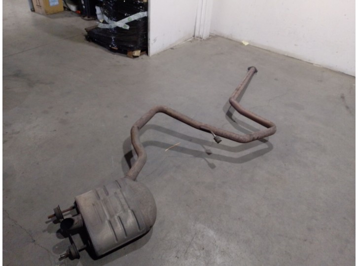 Recambio de tubo escape trasero para saab 9-5 (ys3g) 2.0 tid referencia OEM IAM 13229750