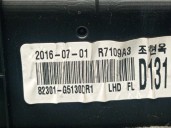 Recambio de guarnecido puerta delantera izquierda para kia niro i (de) 1.6 gdi hybrid referencia OEM IAM 82301G5130DR1 