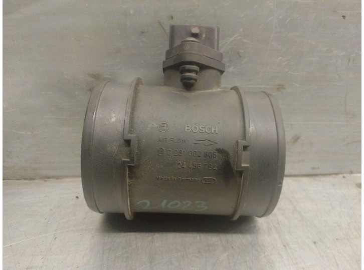 Replacement mass air flow sensor for Saab 9-5 (YS3E) 3.0 TID OEM IAM reference 24456764 13261544 0281002605 BOSCH