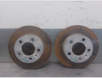 Recambio de disco freno trasero para seat ibiza (kj1) 1.0 tsi referencia OEM IAM 2Q0615601H 2Q0615601H 