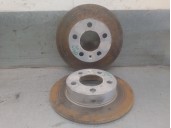 Recambio de disco freno trasero para seat ibiza (kj1) 1.0 tsi referencia OEM IAM 2Q0615601H 2Q0615601H 