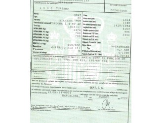 seat cordoba (6k1, 6k2) del año 2000