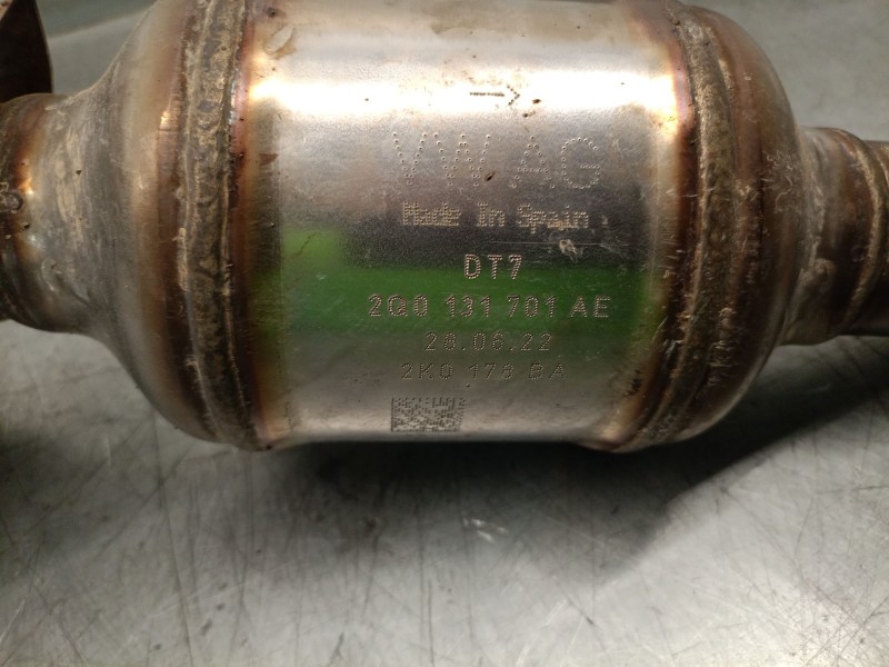 Recambio de catalizador para seat ibiza (kj1) referencia OEM IAM 2Q0131690K CESTA 38 2Q0131107AE