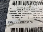 Replacement of left front door trim panel for Skoda Octavia III (5E3, NL3, NR3) 1.6 TDI OEM IAM reference 5E1867013M 5