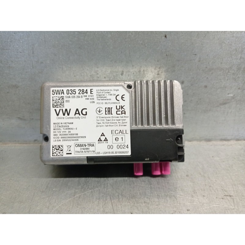 Recambio de modulo electronico para seat ibiza (kj1) referencia OEM IAM 5WA035284E  