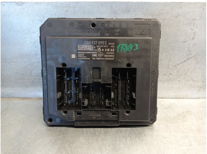 Replacement comfort module for Seat Ibiza (KJ1) 1.0 TSI OEM IAM reference 2Q0937090E A3C0988950200