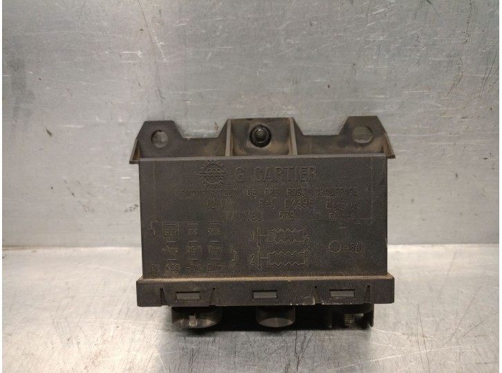 Recambio de caja precalentamiento para renault 19 i (b/c53_) 1.9 d (b/c534, b/c53j) referencia OEM IAM 7700790579 02396 G.CARTI
