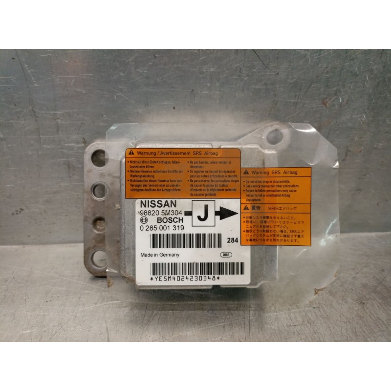 Recambio de centralita airbag para nissan almera ii hatchback (n16) 2.2 di referencia OEM IAM 988205M304  0285001319 BOSCH