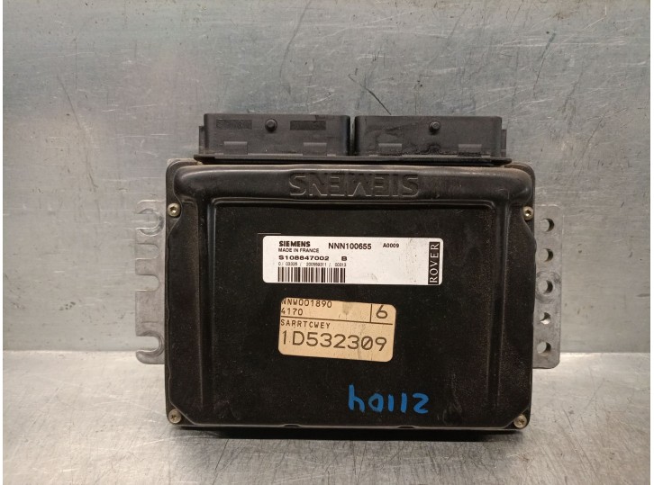 Recambio de centralita motor uce para rover 45 i sedán (rt) 2.0 v6 referencia OEM IAM NNN100655 S108847002 SIEMENS