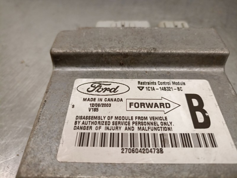 Recambio de centralita airbag para ford transit tourneo autobús (fc_ _) 2.0 referencia OEM IAM 1C1A14B321BC  