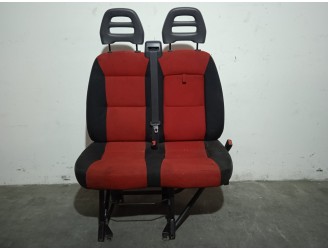 Recambio de asiento delantero derecho para fiat ducato caja cerrado 30 (06.2006=>) 2.0 jtd cat referencia OEM IAM  ROJO Y NEGRO 