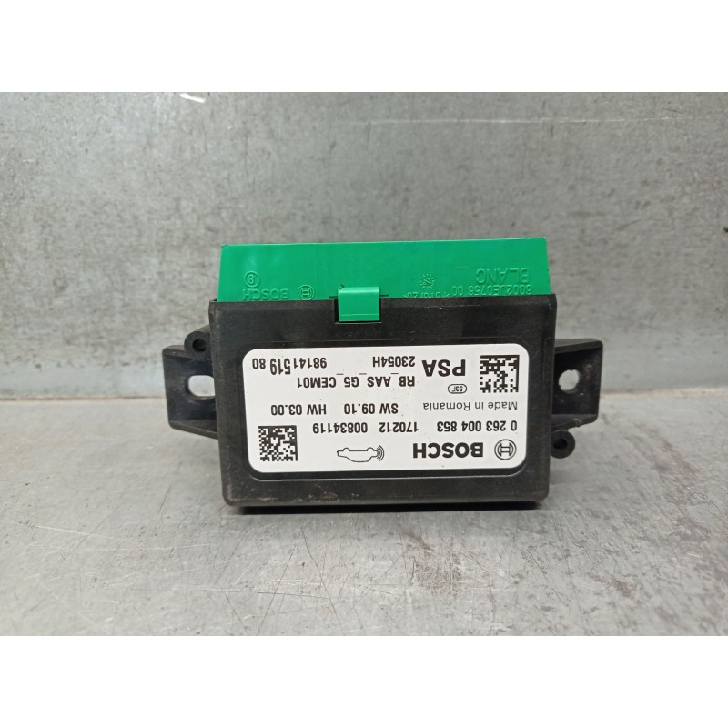 Recambio de modulo electronico para peugeot 2008 i (cu_) 1.2 thp 110 / puretech 110 referencia OEM IAM 9814151980  0263004853 BO