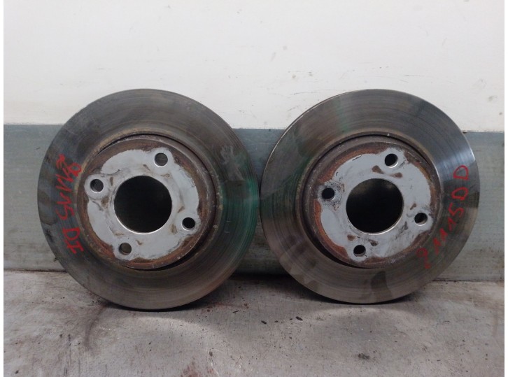 Recambio de disco freno delantero para ford focus i (daw, dbw) 1.8 turbo di / tddi referencia OEM IAM 1M501125AA 1M501125AA 