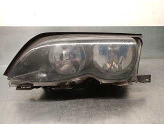 Replacement left headlight for BMW 3 (E46) 318 i OEM IAM reference 63126910955 63127165769 