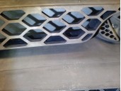 Recambio de rejilla delantera para hyundai santa fé ii (cm) 2.2 crdi referencia OEM IAM 865612B010 865612B010 