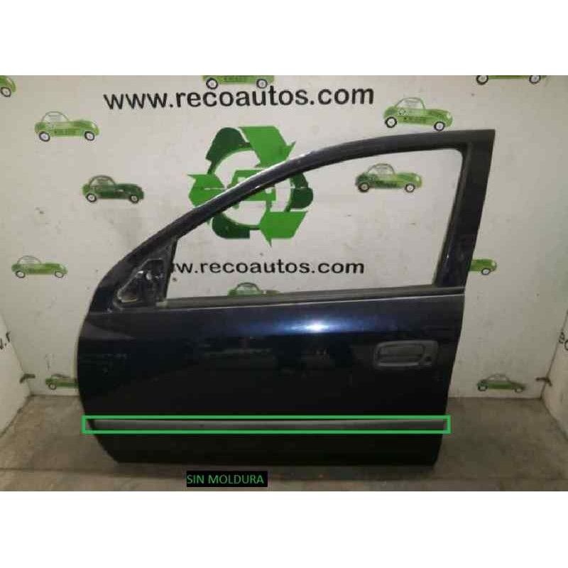 Recambio de puerta delantera izquierda para opel astra g caravan club referencia OEM IAM 13116451 AZUL 5P